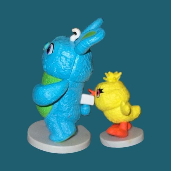 Blue Bunny & Ducky Set Disney Pixar PVC Cake Topper Figure Toy Story 4  B16 - Picture 2 of 5